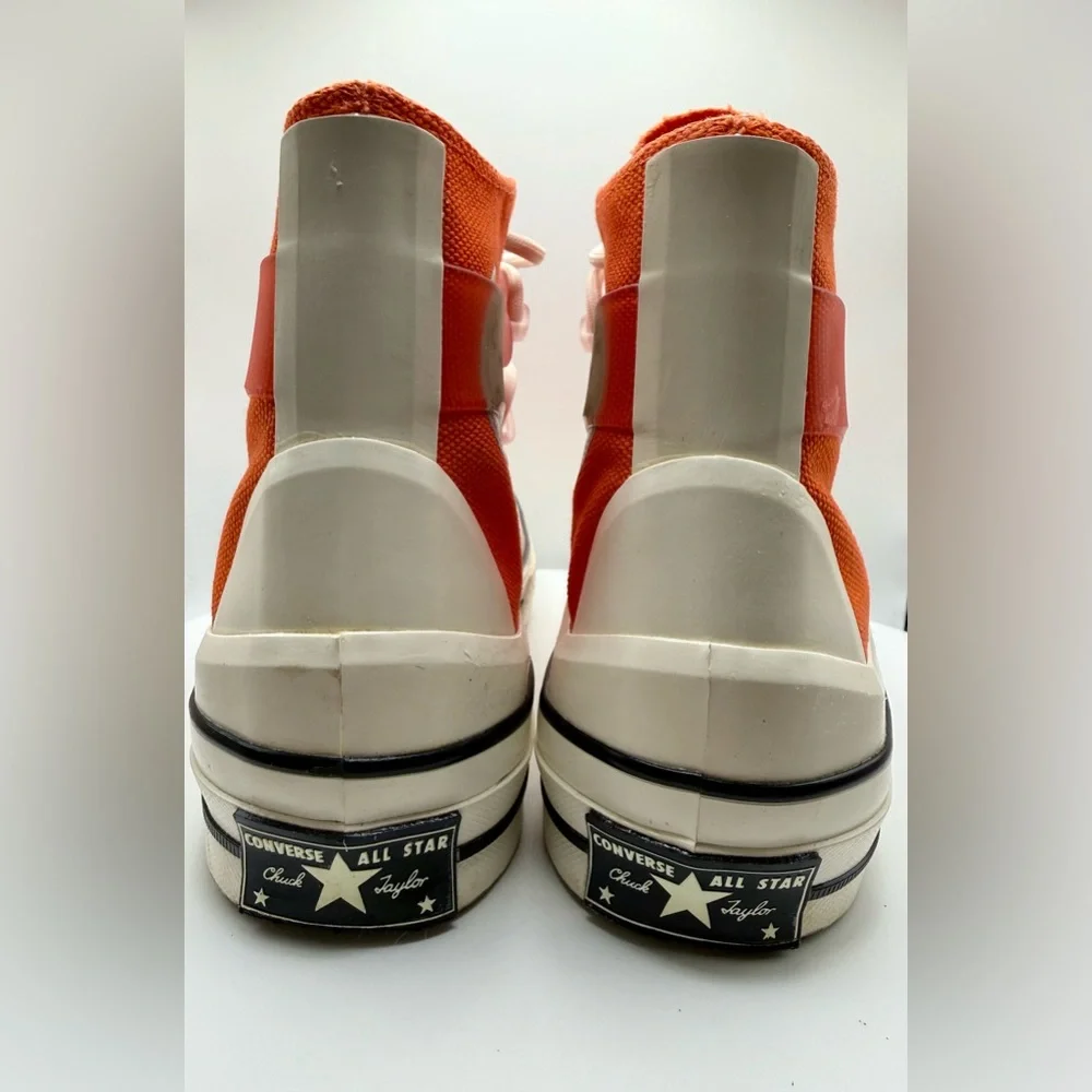 Converse Chuck Taylor All Star 70 Hi Lift Platform‎ Orange Sneakers Men’s 6.5